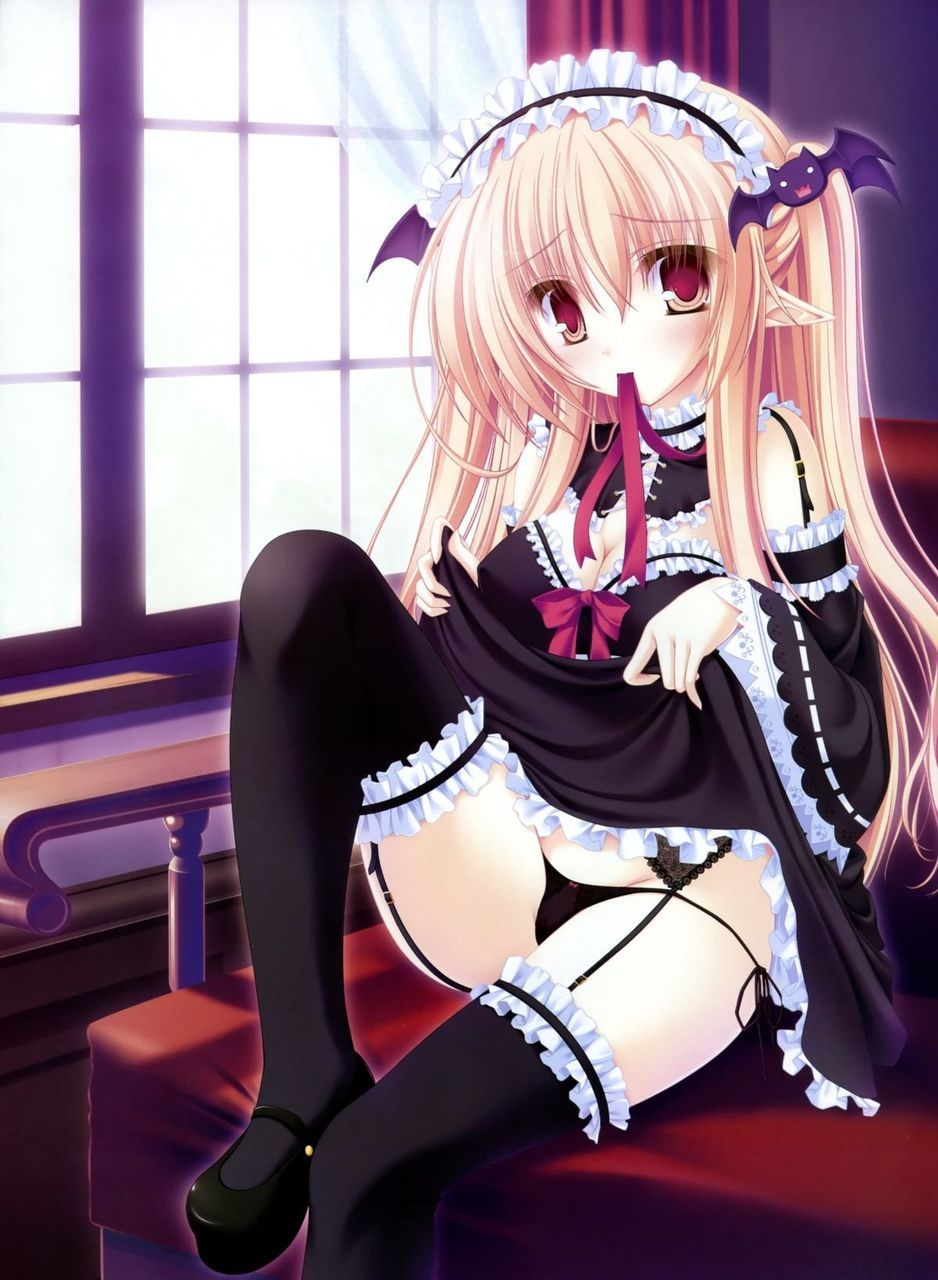 2D erotic image that it would be fun every day if such a beautiful maid was at home 38