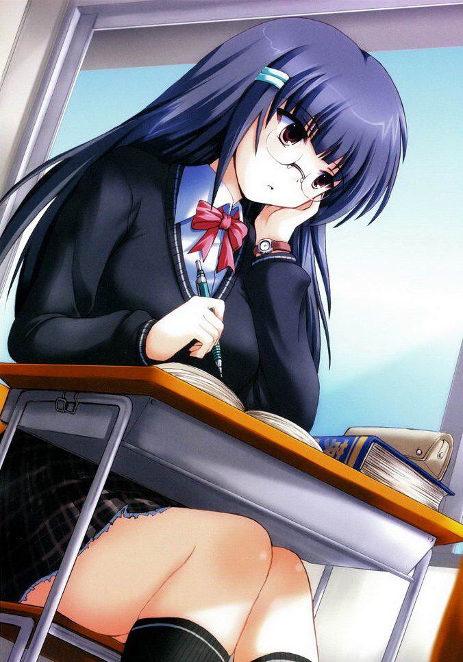 Is this heaven even though it is too much of the uniform of the girl junior high school student and the high school girl? 2D erotic image called 32