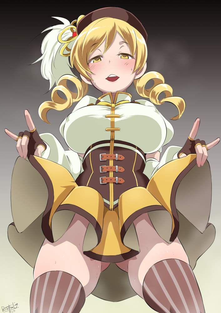 Erotic image that comes out very much just by imagining the masturbation figure of Mami Tomoe [Magical girl Madoka Magica] 15