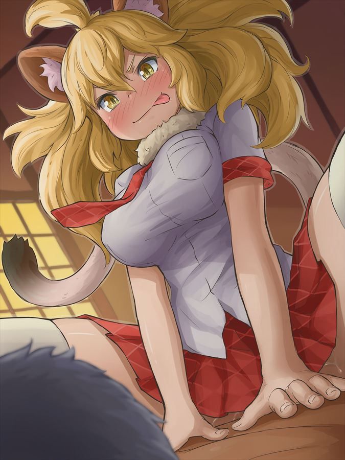 Erotic image that comes out very much just by imagining the masturbation figure of a lion [Kishino Friends] 5