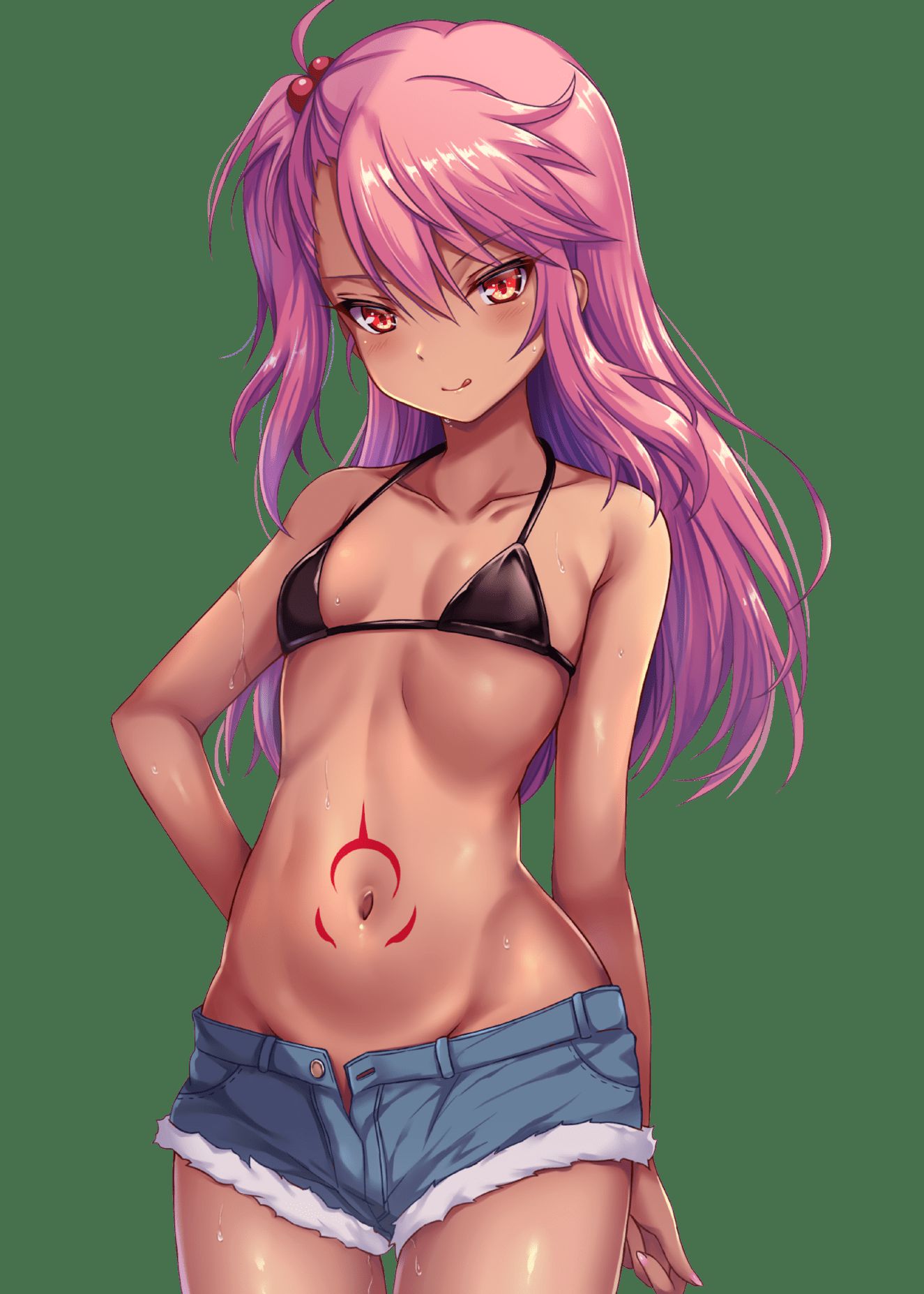 【Erocora Character Material】PNG background transparent erotic image such as anime characters Part 402 31