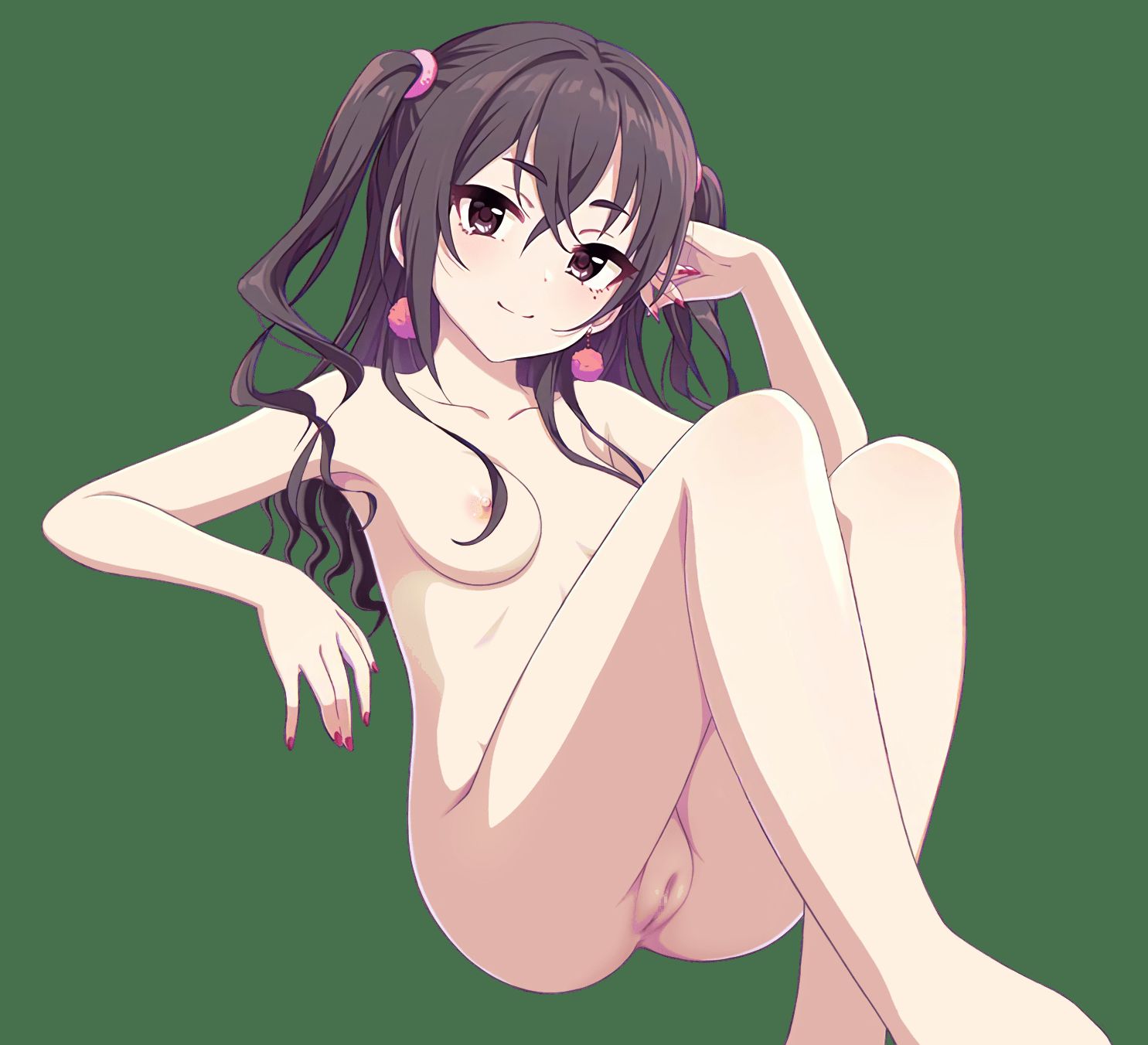 【Erocora Character Material】PNG background transparent erotic image such as anime characters Part 402 34