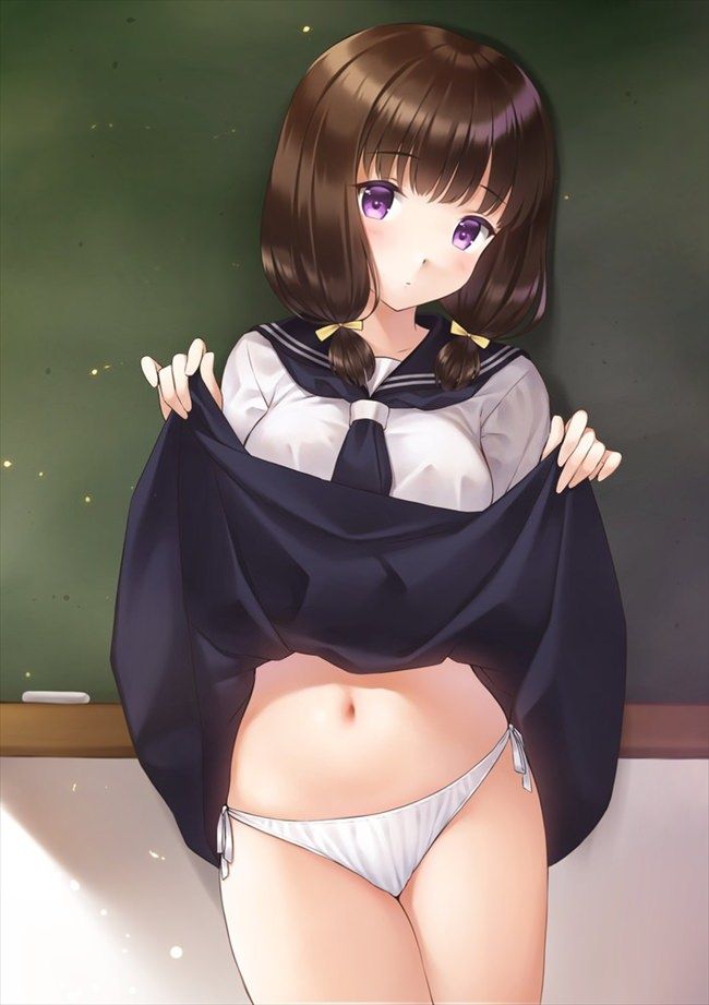 【Secondary erotic】 I raise the skirt and show pants and Transformation girls will be here wwwwwww 2