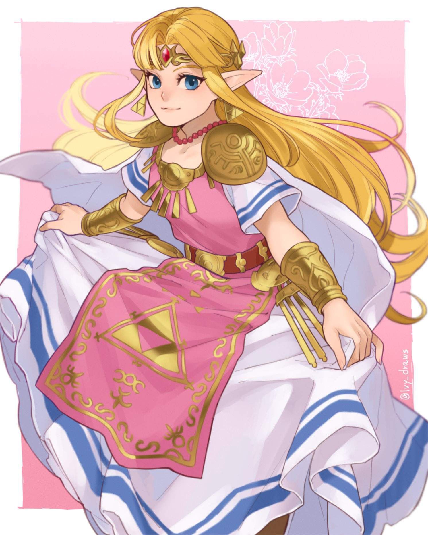 Erotic image that comes out very much just by imagining the masturbation figure of Princess Zelda [Legend of Zelda] 8