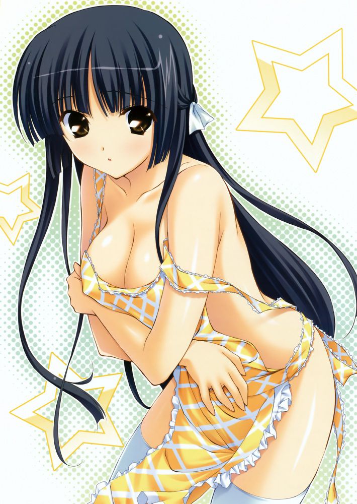 Erotic images of beautiful girls who seduce with a 2D naked apron 44 sheets 17