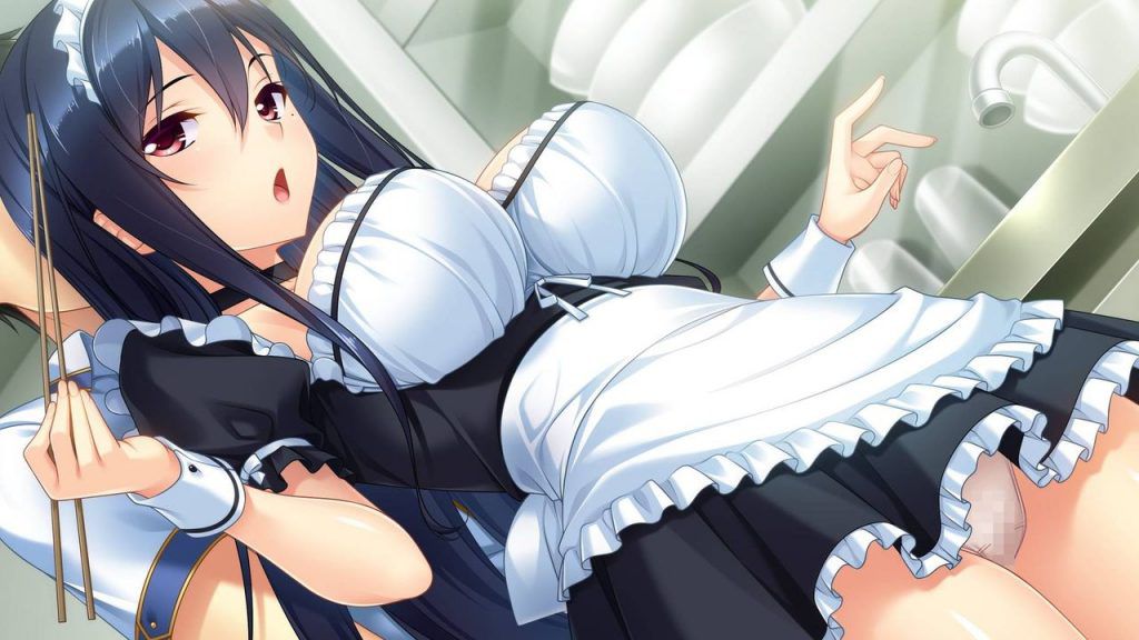 I tried to collect erotic images of maids 10