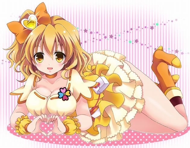 【Pretty Cure】Cure Pine's Free Secondary Erotic Images 14