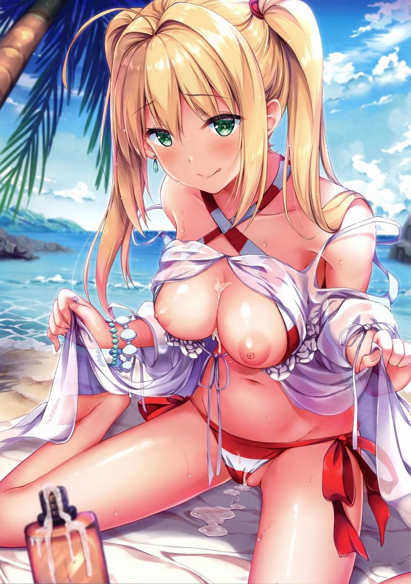 Erotic anime summary Beautiful girls who have exposed plump [30 sheets] 7