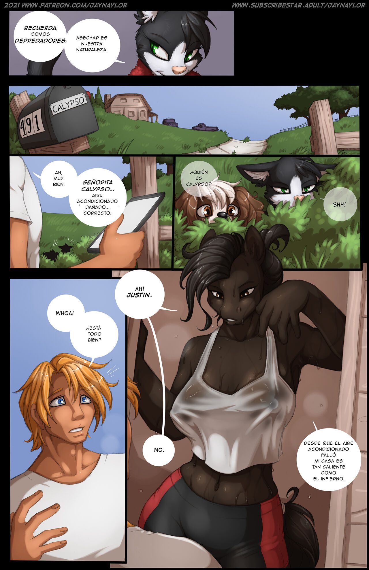 [Jay Naylor] Chasing Justin (A Lumpkinville Story) [w/Extras] [Spanish] [NoReasonTranslations] 8