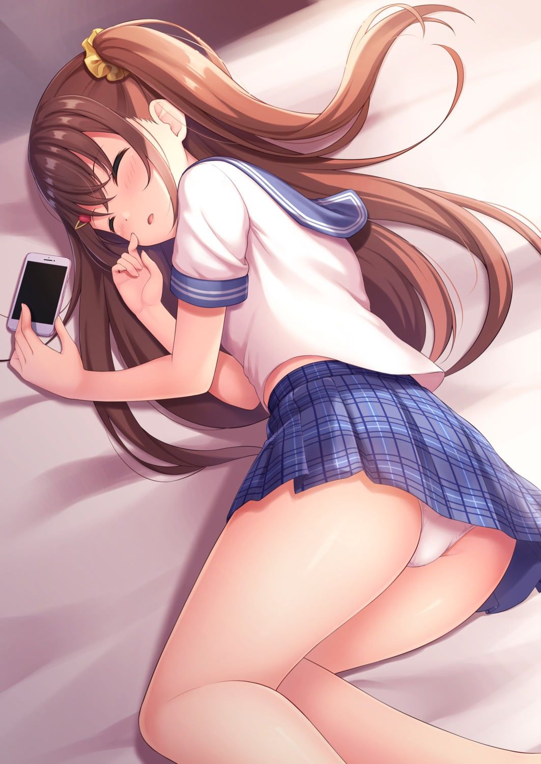 Sometimes this is good! Thursday morning starting with a refreshing and cute uniform beautiful girl moe ~ 46