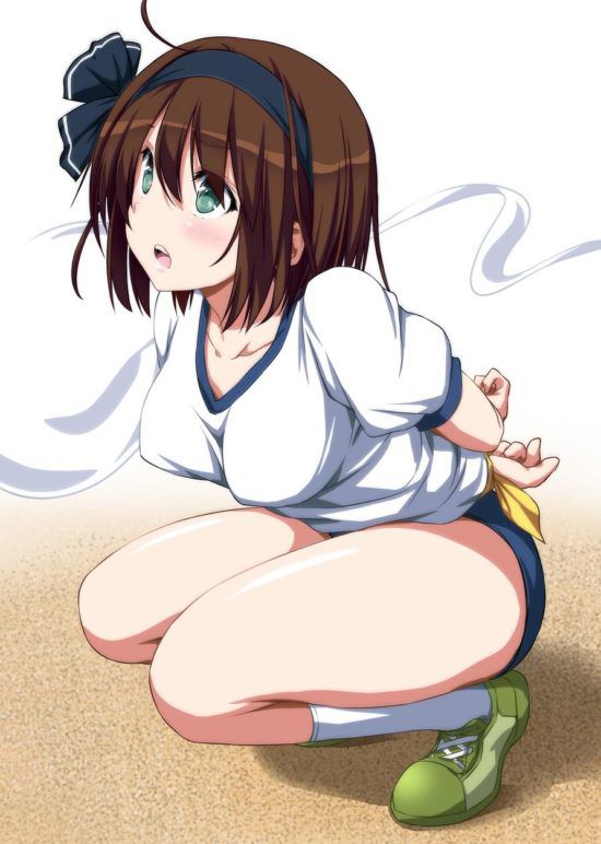 【Secondary erotic】 Here is the erotic image of a girl whose thighs are in an unpleasant plum condition 20