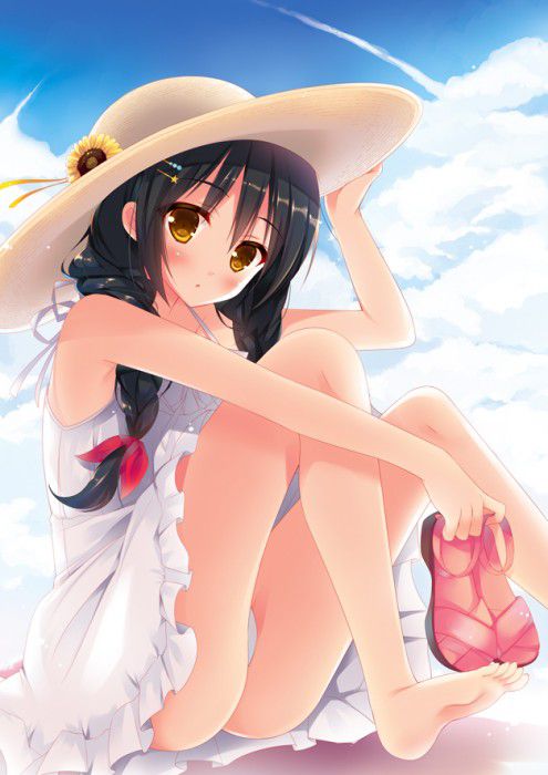 【Secondary erotic】 Here is the erotic image of a girl whose thighs are in an unpleasant plum condition 9