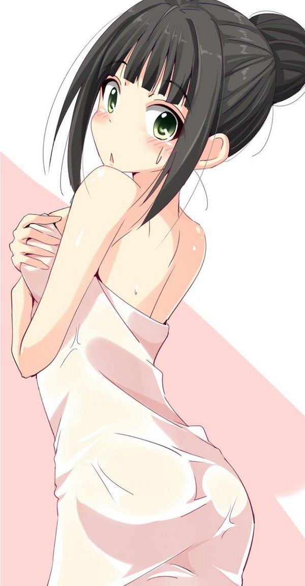 Erotic anime summary Beautiful girls who are wrapping their bodies with a towel [secondary erotic] 1