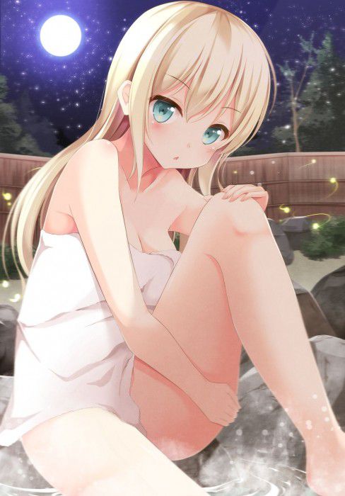 Erotic anime summary Beautiful girls who are wrapping their bodies with a towel [secondary erotic] 14