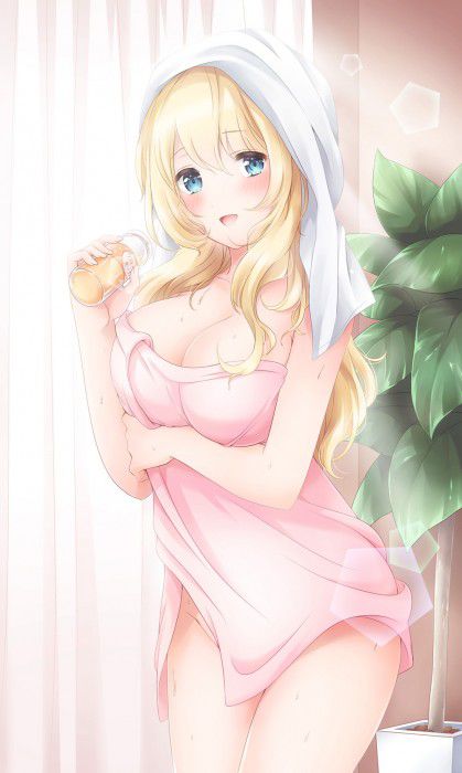 Erotic anime summary Beautiful girls who are wrapping their bodies with a towel [secondary erotic] 18