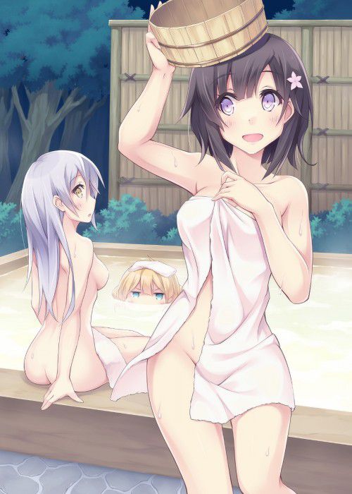 Erotic anime summary Beautiful girls who are wrapping their bodies with a towel [secondary erotic] 19