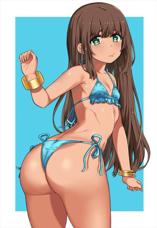 Erotic anime summary Ass image collection of beautiful girls and beautiful girls who want to stroke unintentionally [40 sheets] 27