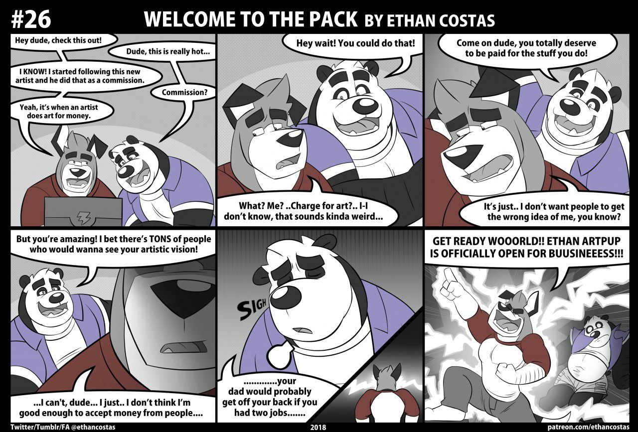 [ethancostas] Welcome to the Pack [in progress] 32