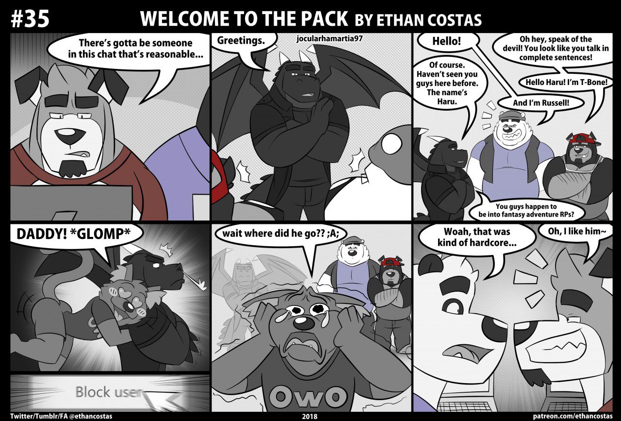 [ethancostas] Welcome to the Pack [in progress] 41