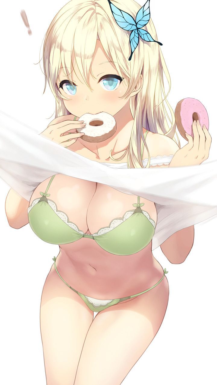 [Erotic anime summary] godly beautiful girls who raise clothes and show underwear [30 sheets] 24