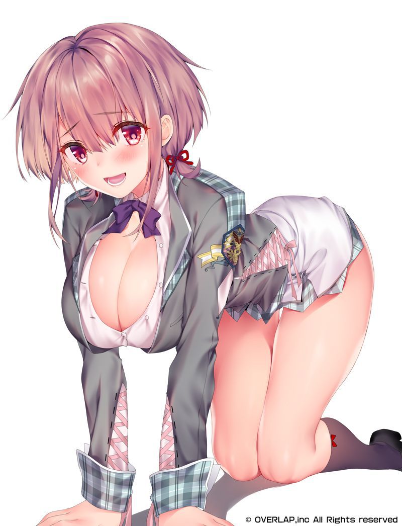 [Erotic anime summary] godly beautiful girls who raise clothes and show underwear [30 sheets] 9