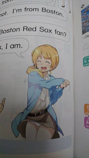 【Image】English textbook teacher is such a etch?? 2