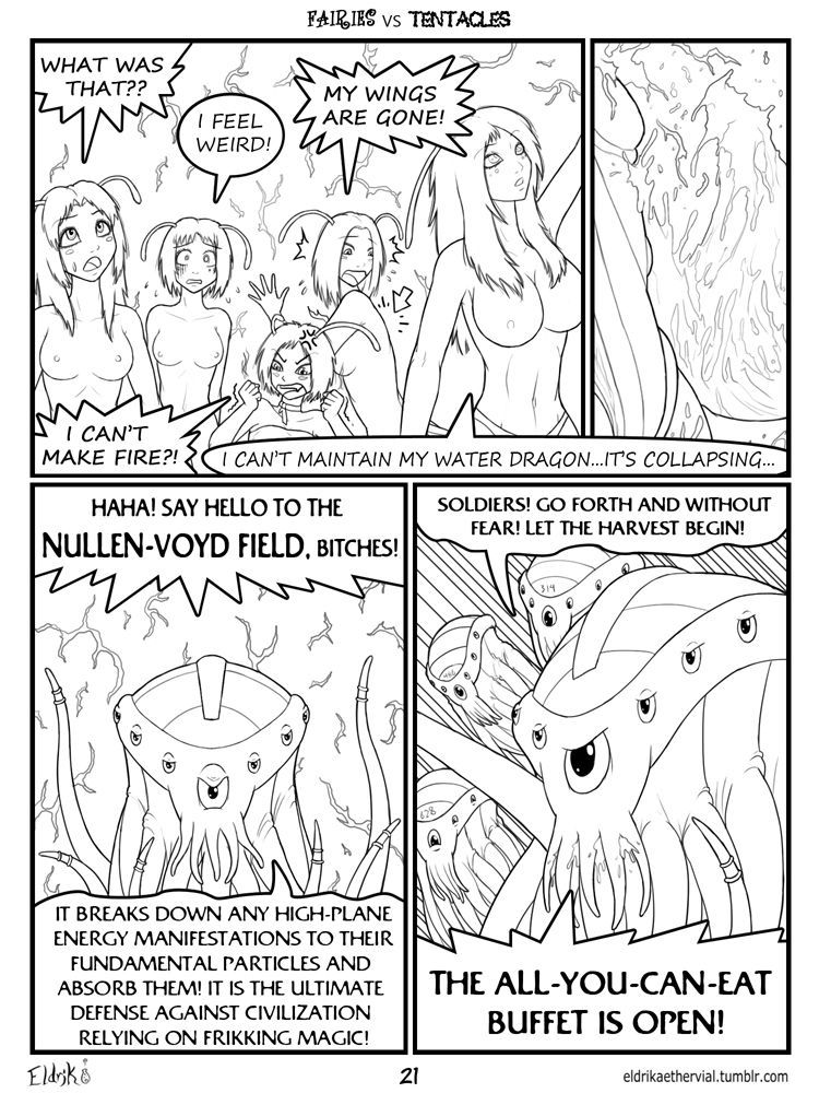 [Bobbydando] Fairies vs Tentacles [Ongoing] 22