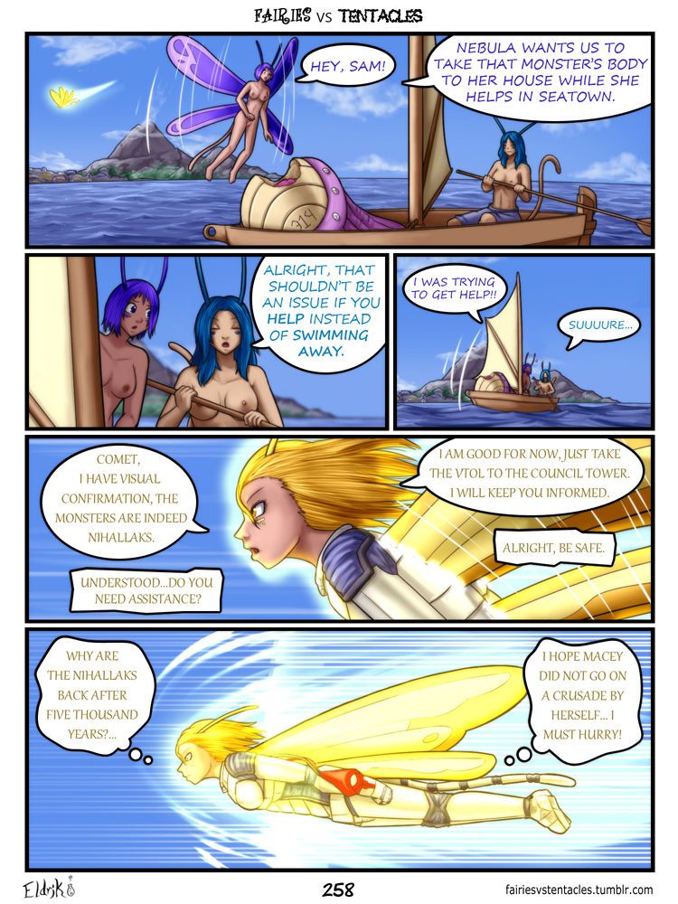 [Bobbydando] Fairies vs Tentacles [Ongoing] 259