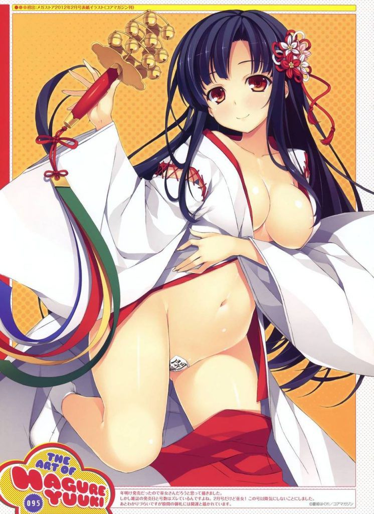 I want to make one shot with the image of a shrine maiden 14