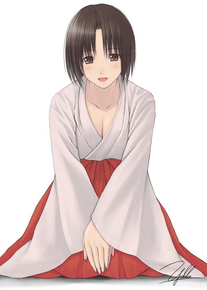 I want to make one shot with the image of a shrine maiden 17
