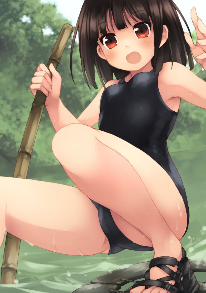 【2D】Please give me an erotic image because I want to see the figure of a cute girl 4