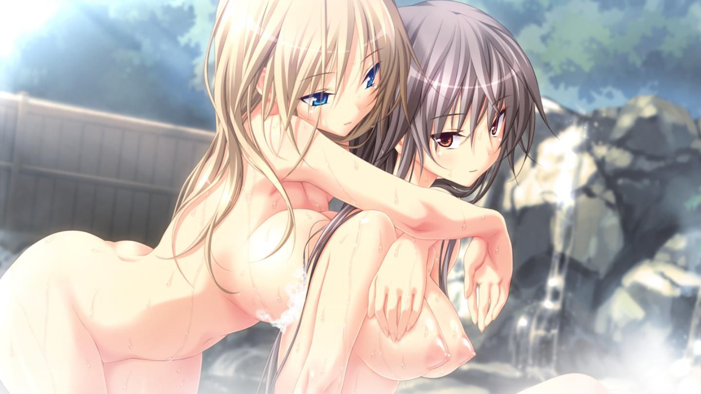 2D Yuri erotic image summary 58 pieces where cute girls are intertwined with kunzururere 26