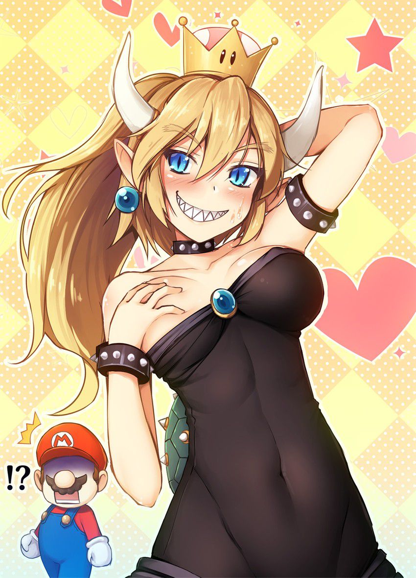 【Super Mario】Erotic image of Princess Bowser who wants to appreciate according to the voice actor's erotic voice 16