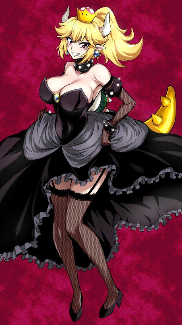 【Super Mario】Erotic image of Princess Bowser who wants to appreciate according to the voice actor's erotic voice 26