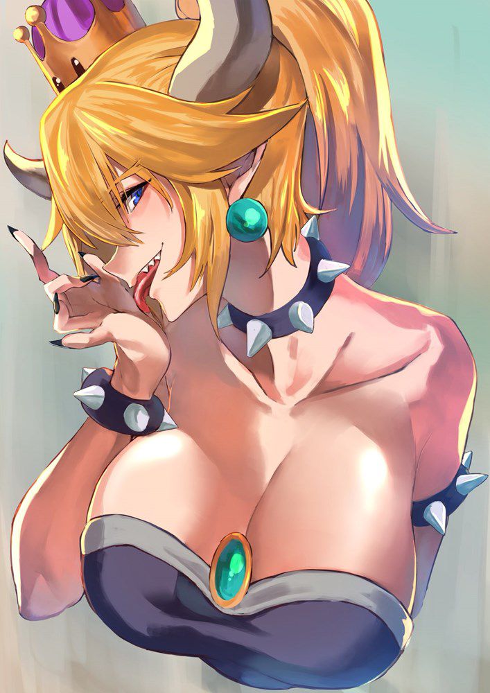 【Super Mario】Erotic image of Princess Bowser who wants to appreciate according to the voice actor's erotic voice 8