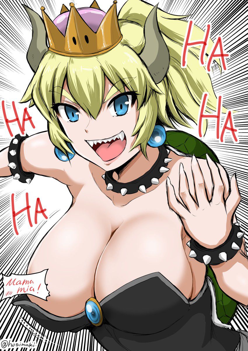 【Super Mario】Erotic image of Princess Bowser who wants to appreciate according to the voice actor's erotic voice 9