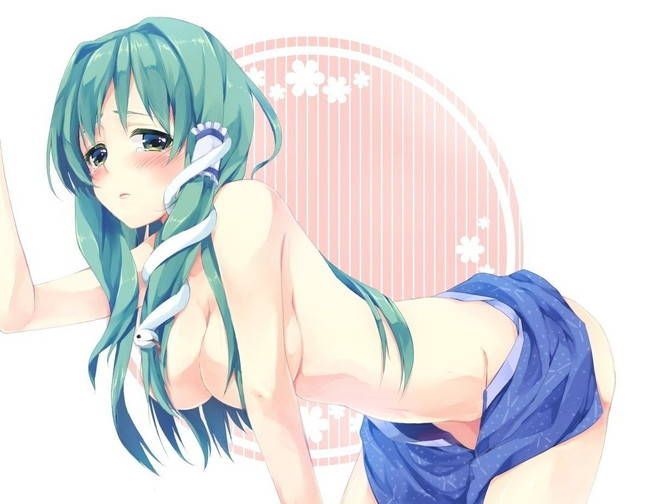 Erotic image Common development when you have a delusion to etch with Sanae Dongfengaya! (Tougata Project) 19