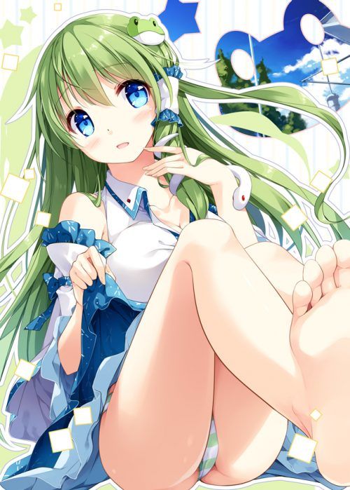 Erotic image Common development when you have a delusion to etch with Sanae Dongfengaya! (Tougata Project) 4