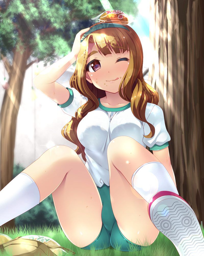 【Secondary Erotic】 Erotic image summary of girls in gym clothes and bloomers 10