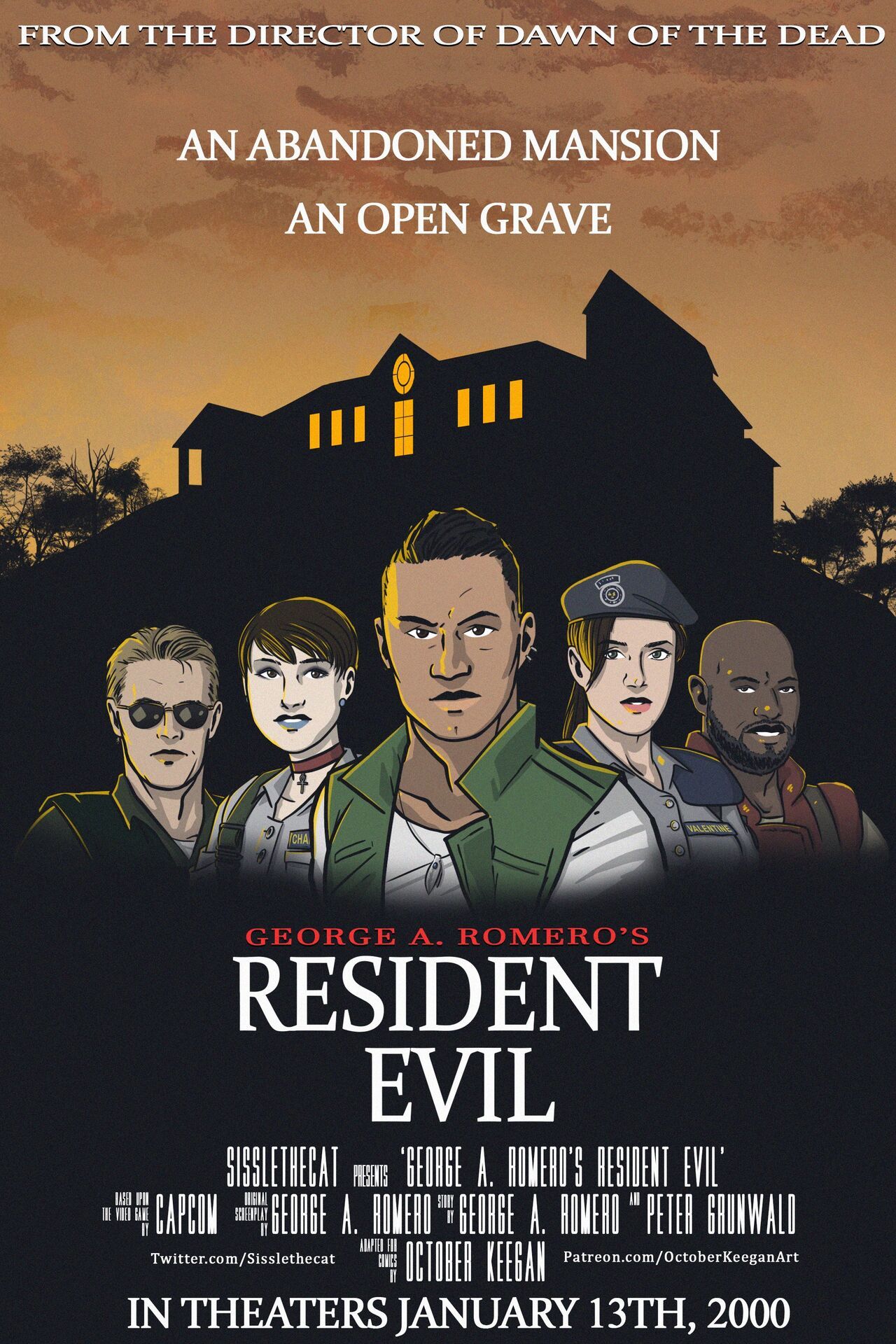 [SISSLETHECAT] George A. Romero's Resident Evil (ongoing) 1