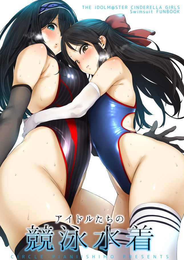 Isn't the new use of swimming swimsuits not underwater, but athletics? Two-dimensional erotic image of a sexy girl in a swimsuit that makes you think 13