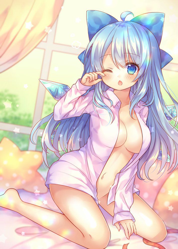 Erotic anime summary erotic images of beautiful girls in naked shirts [50 sheets] 35