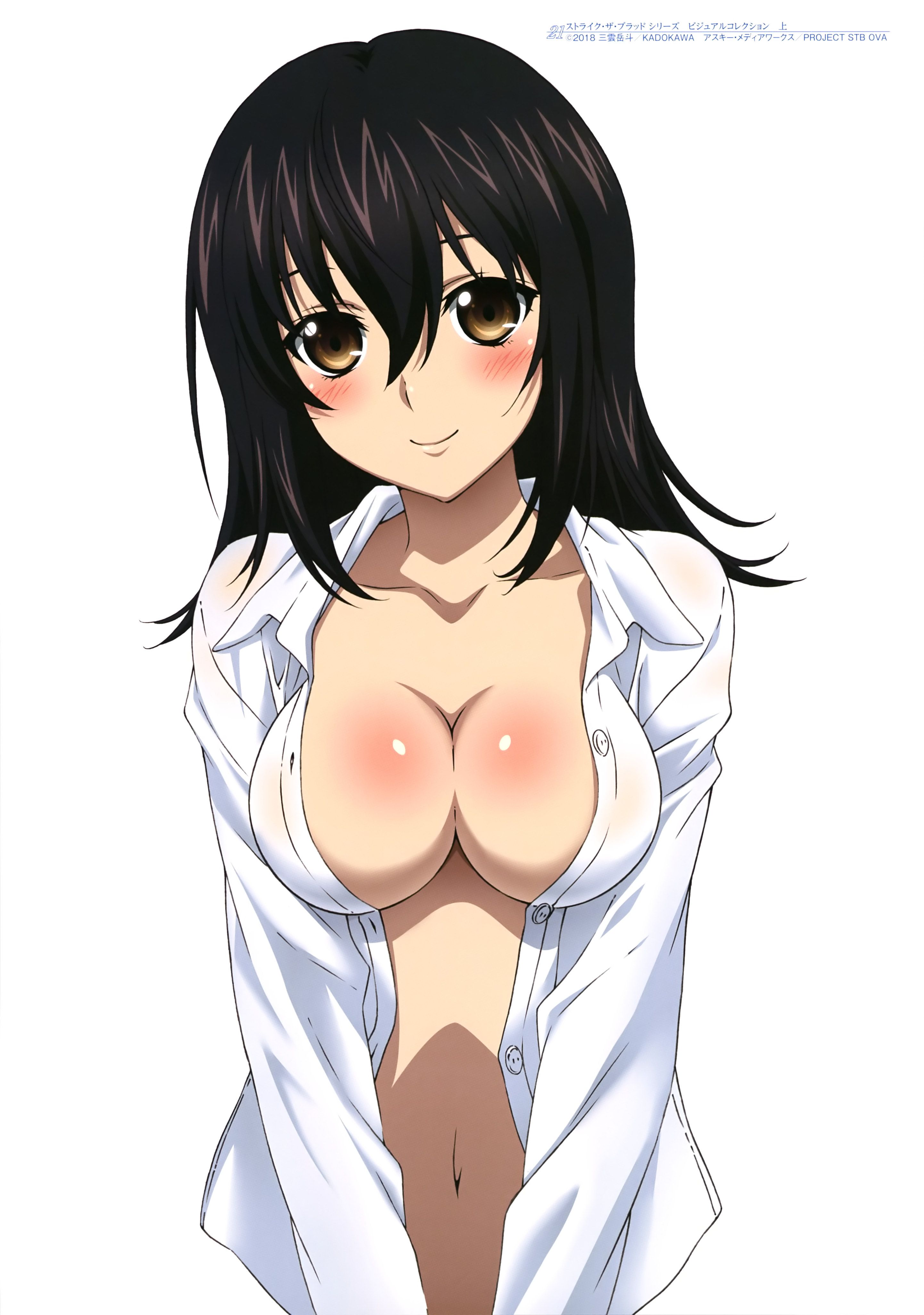 Erotic anime summary erotic images of beautiful girls in naked shirts [50 sheets] 50