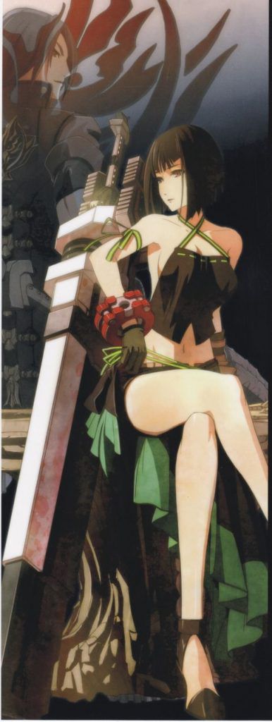 It is an erotic image of God Eater! 9