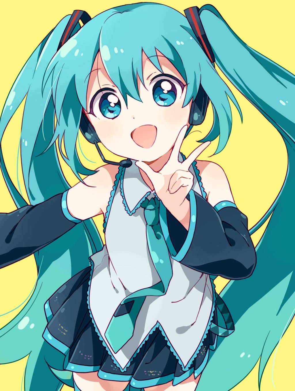 Vocaloid Image that is becoming the Iki face of Hatsune Miku 8