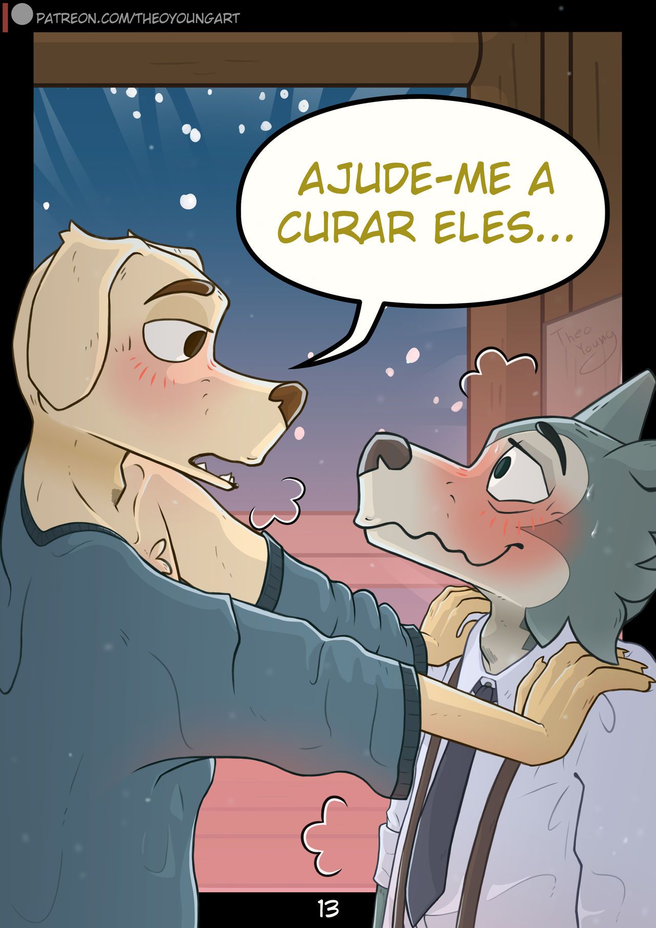 [Theo Young] Pau duraço na Amizade (Beastars) [Portuguese-BR] [Ongoing] 13