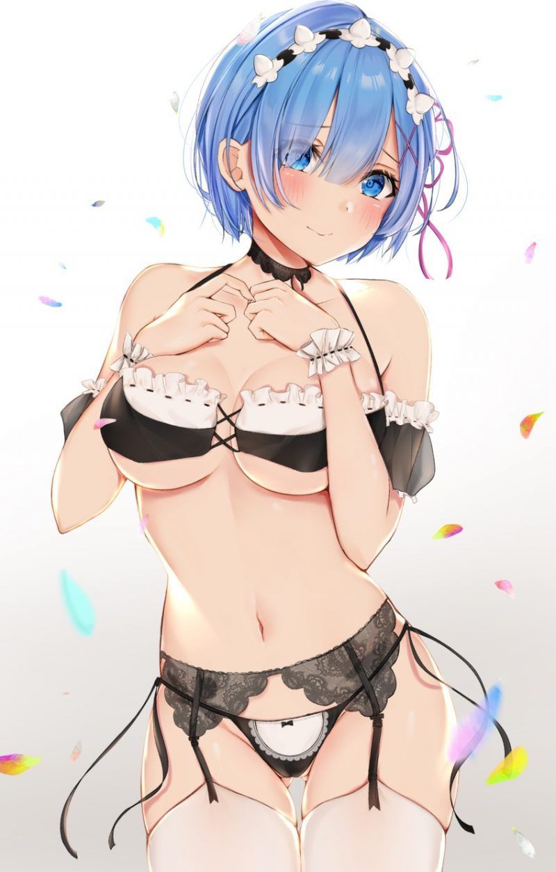 Maid clothes are pretty much-even items, aren't they? If you look closely, there is a lot of exposure ... Can you work in such clothes? 2D erotic image called 11