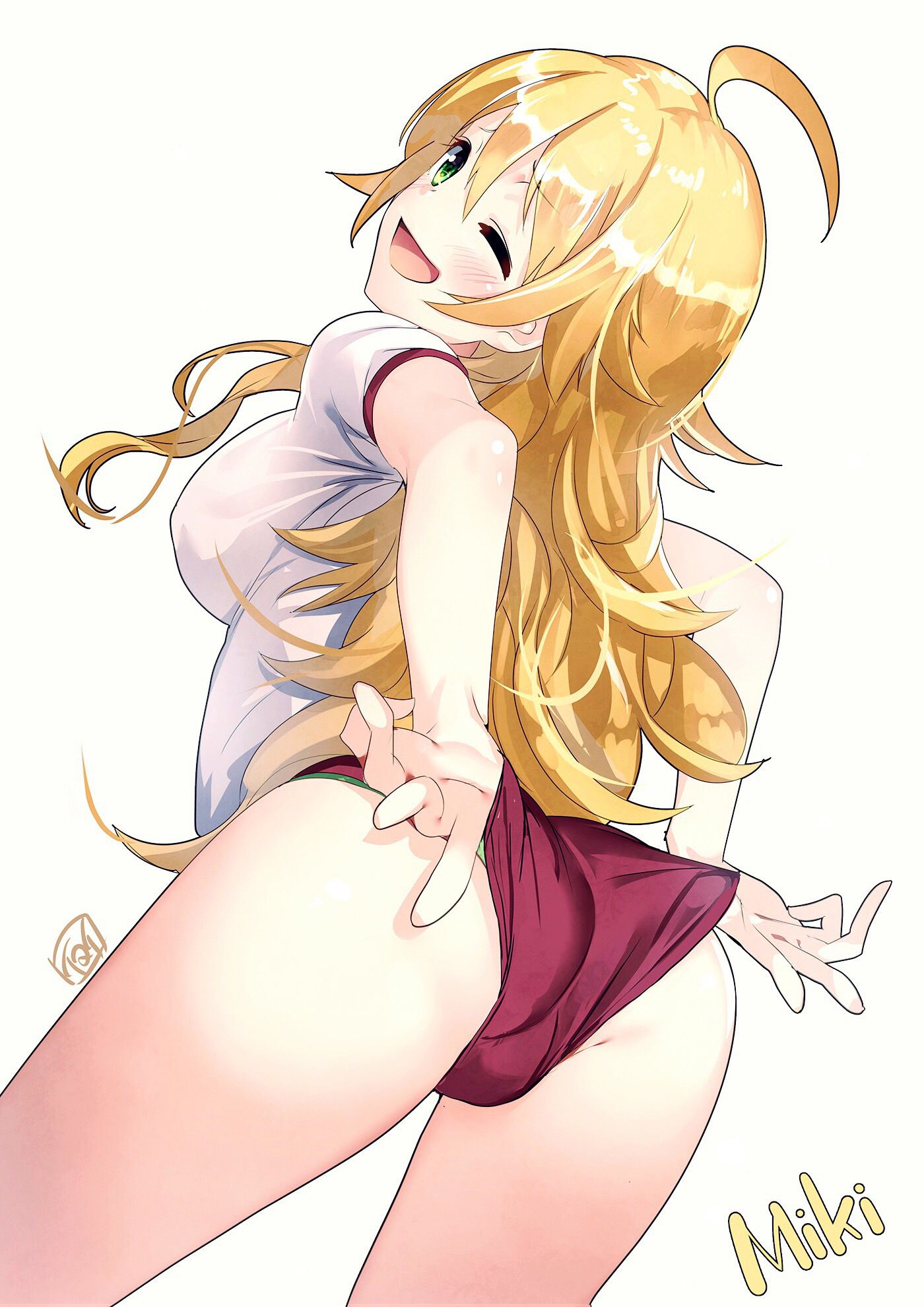 Erotic anime summary beautiful girls whose pants are overtruding from clothes [50 sheets] 30