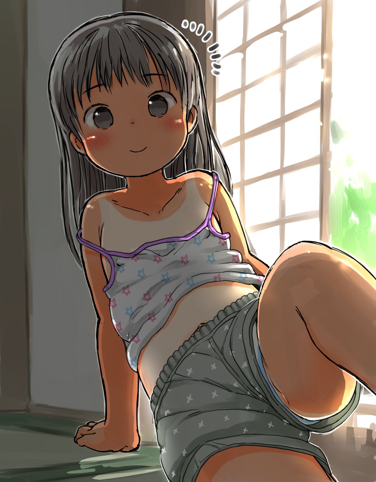 Erotic anime summary beautiful girls whose pants are overtruding from clothes [50 sheets] 49