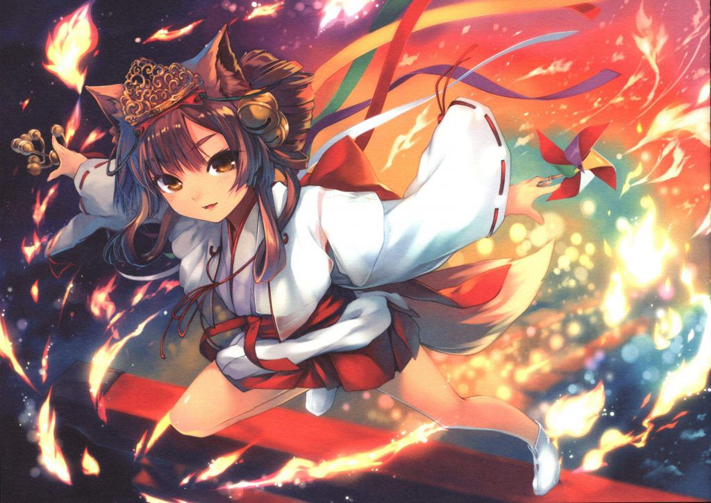 Let's be happy to see the erotic image of the shrine maiden! 12